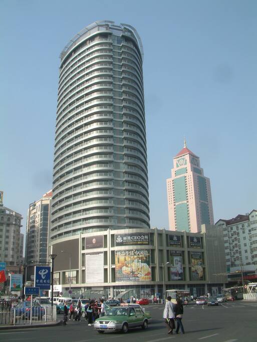Modern and elegant outlook building