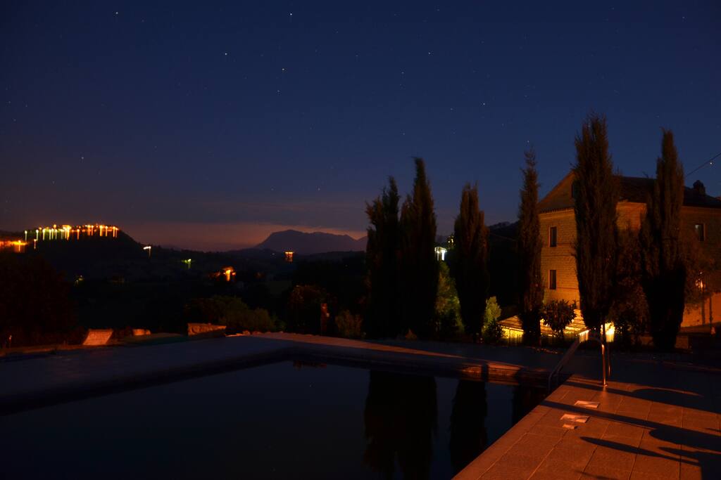 Starry night.