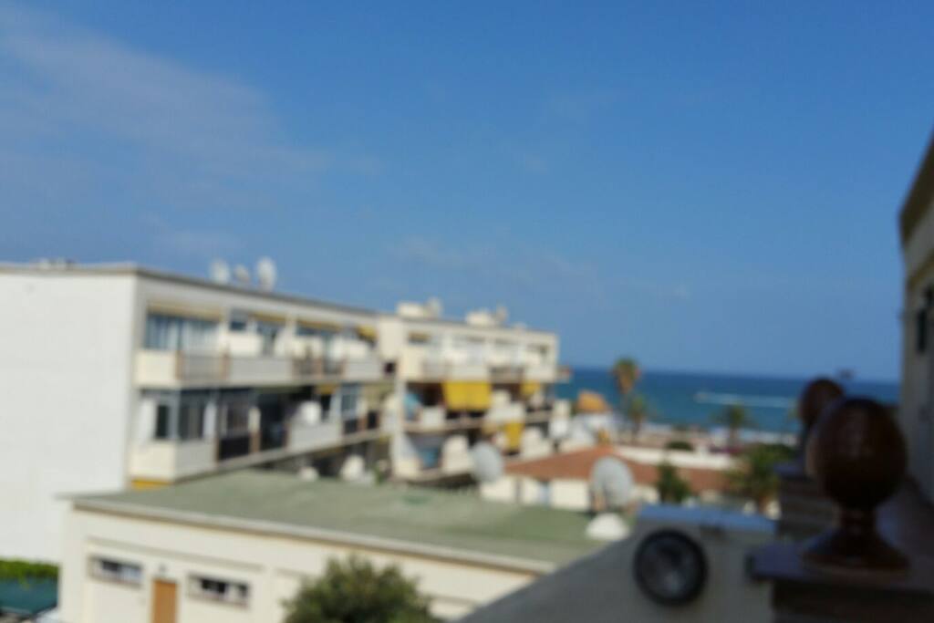 Vistas desde el balcón