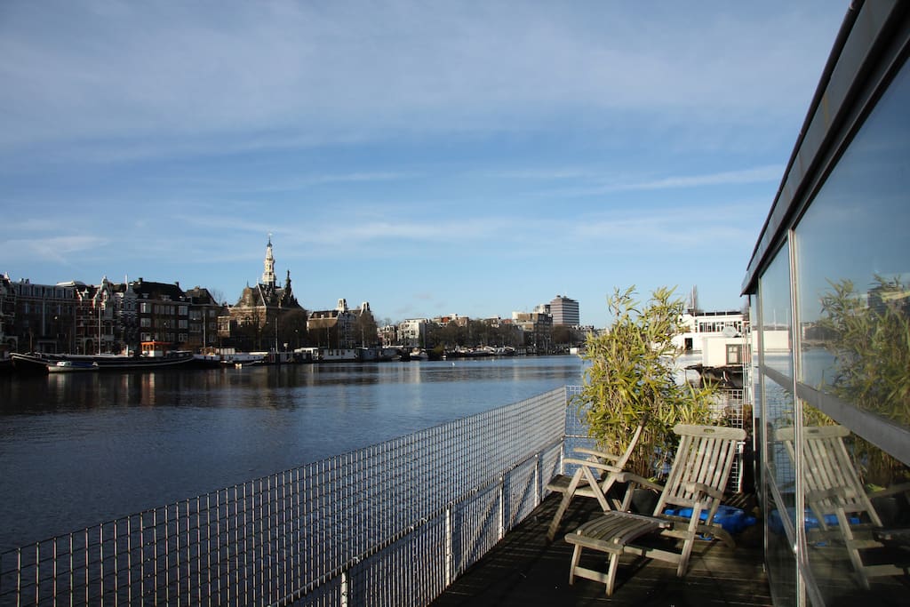 The terrace