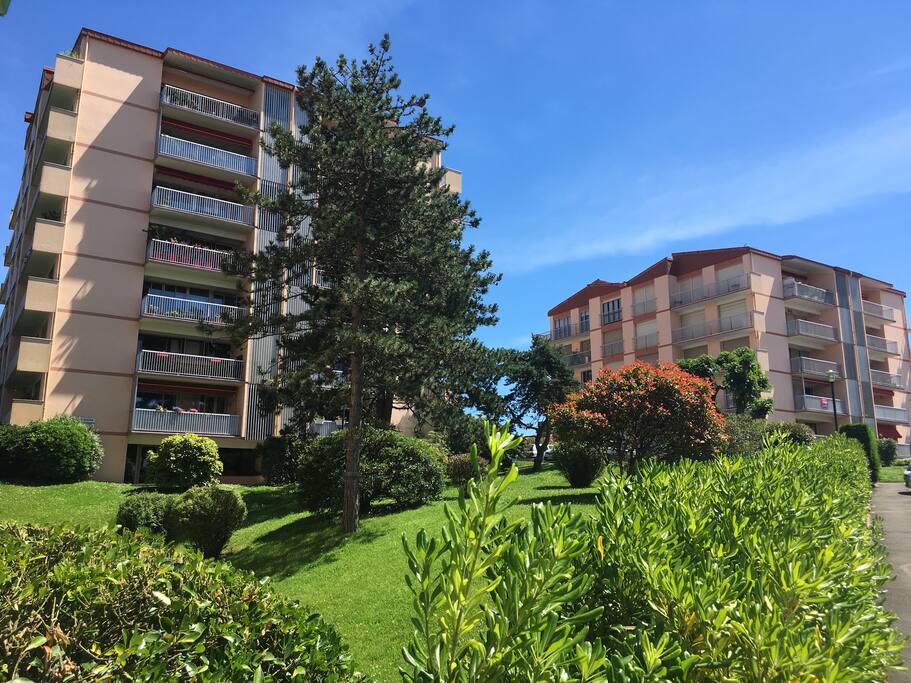 Appartement vue dégagée.