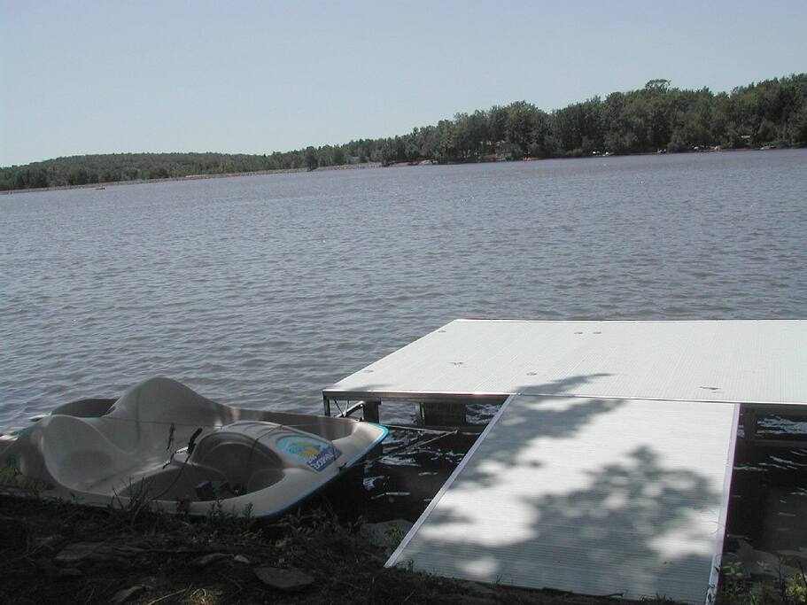 dock and boat