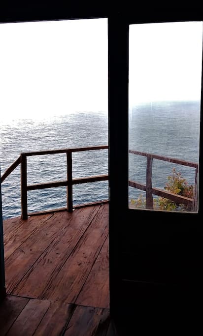 view from inside room
