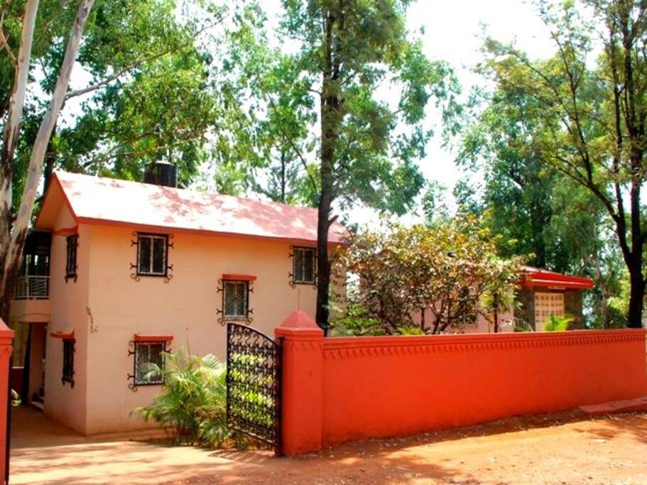 "Clean and well kept bungalow with green surroundings. It was not too lonely and felt safe with family."