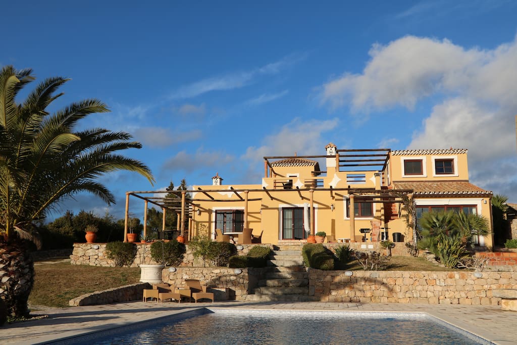 House from pool