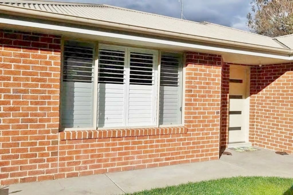 Front entrance to home