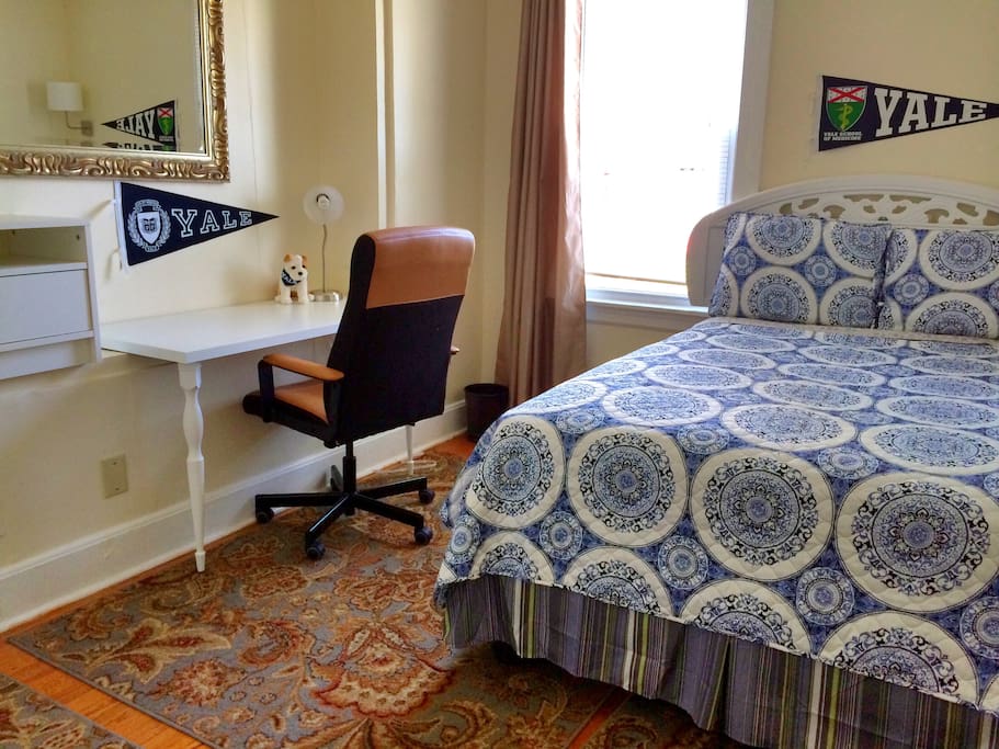 Furnished room with plenty of dresser & closet space