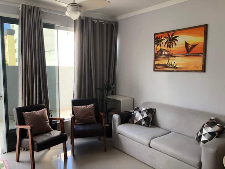 Apt. of 1 bed. with garage and private outdoor area