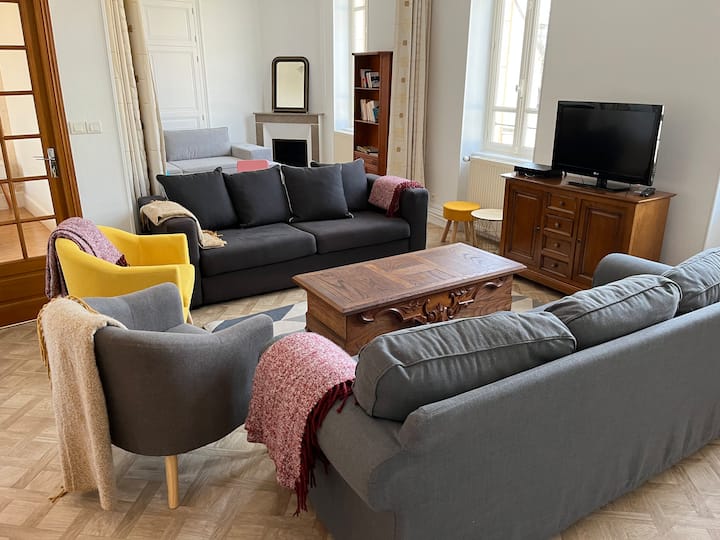 Maison De Ville 13 Couchages A 5 Minutes Du Pal - Bourbon-Lancy
