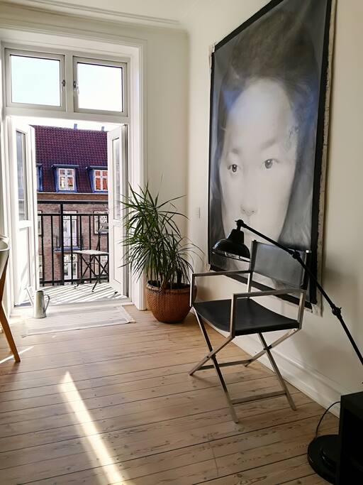 View to the litle balcony