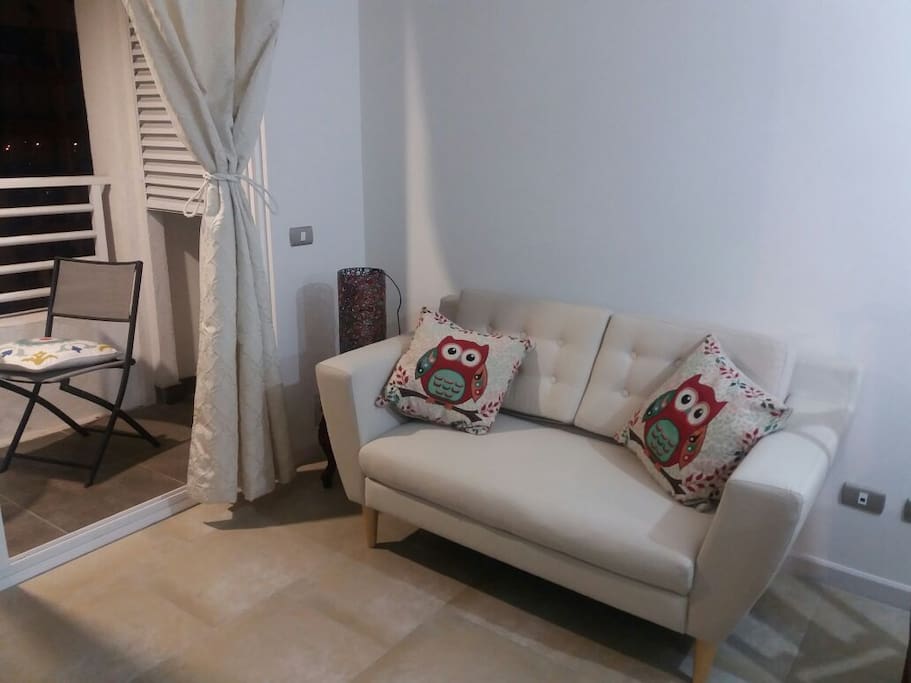Living con terraza - TV 32' - WiFi - TV Cable