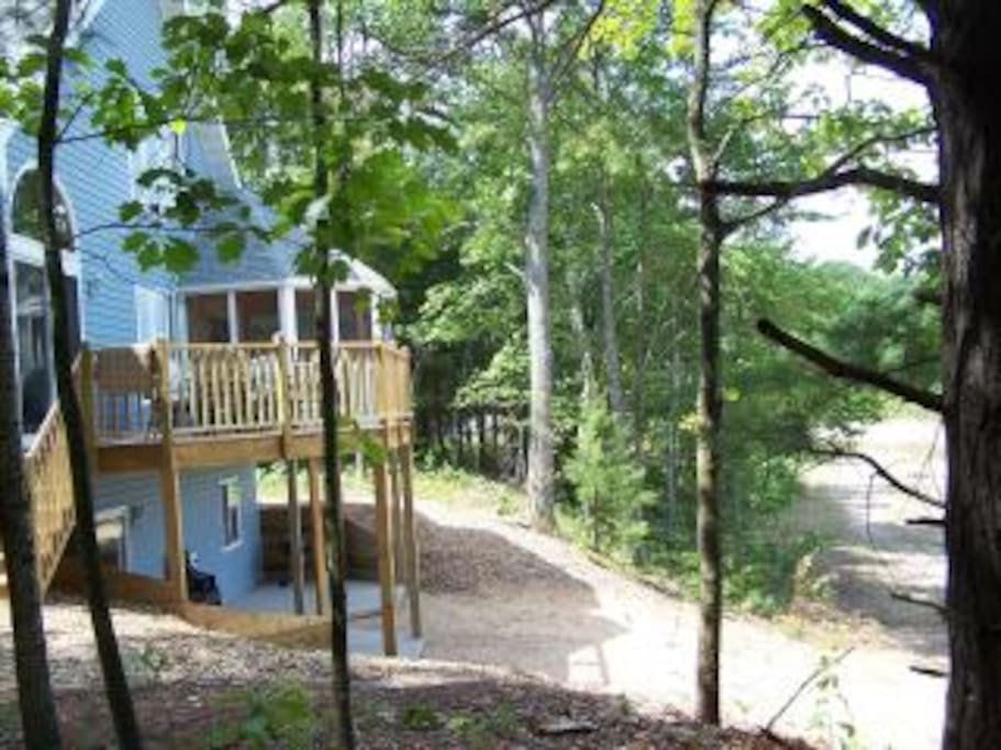 View of the Back of the House