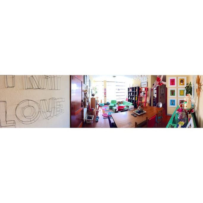 our home with some remodeling