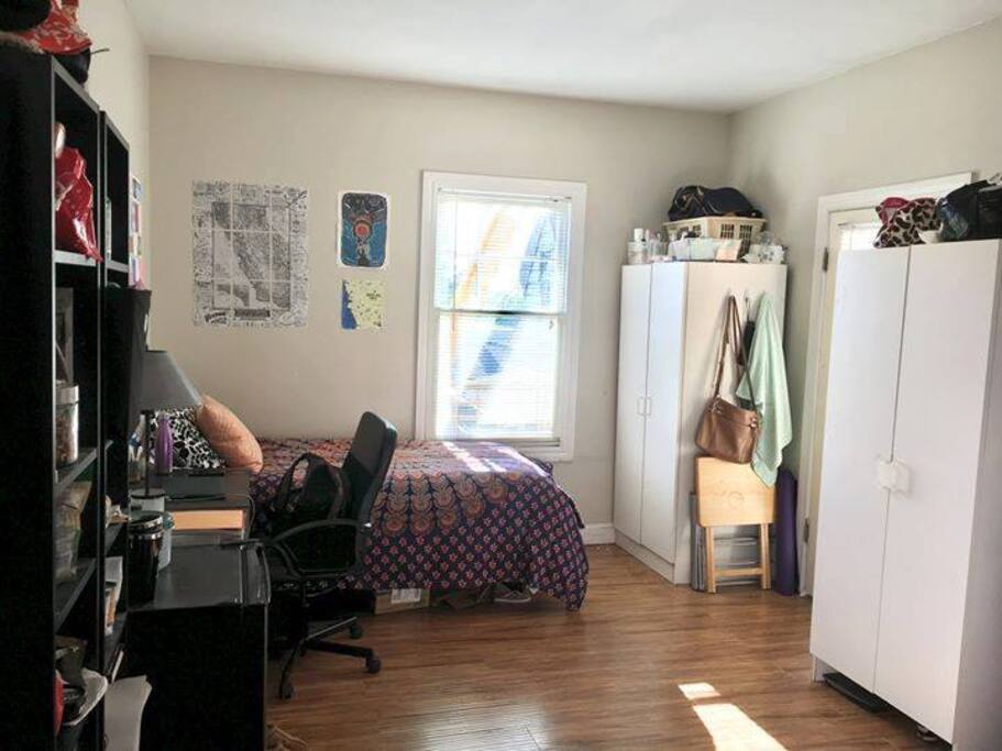 Bedroom with patio included!