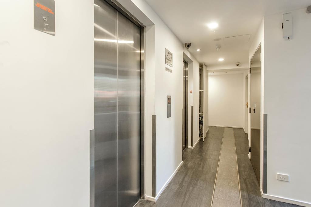 Elevator and CCTV