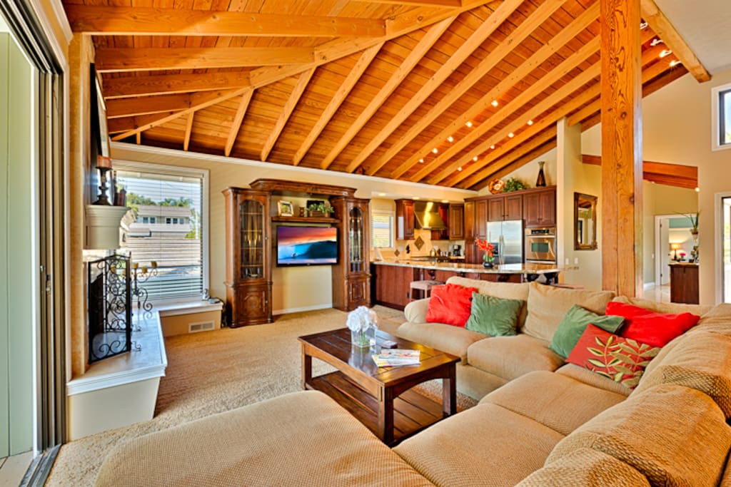 Gather around the entertainment center