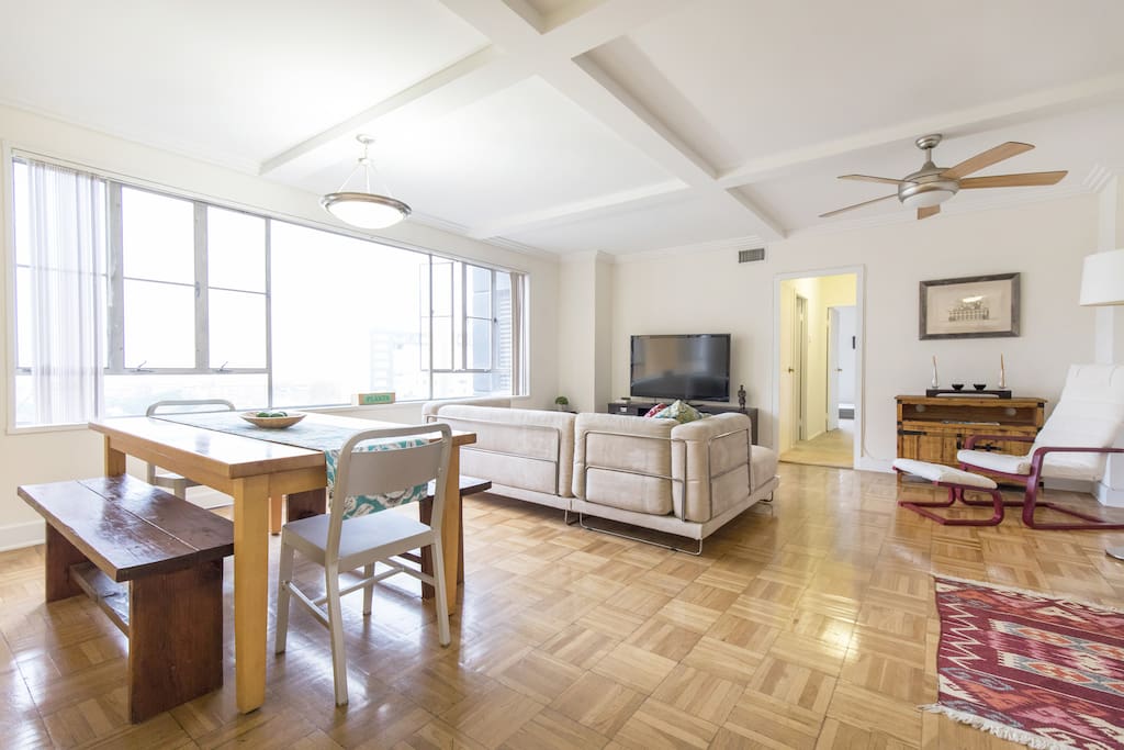 super spacious and bright living room