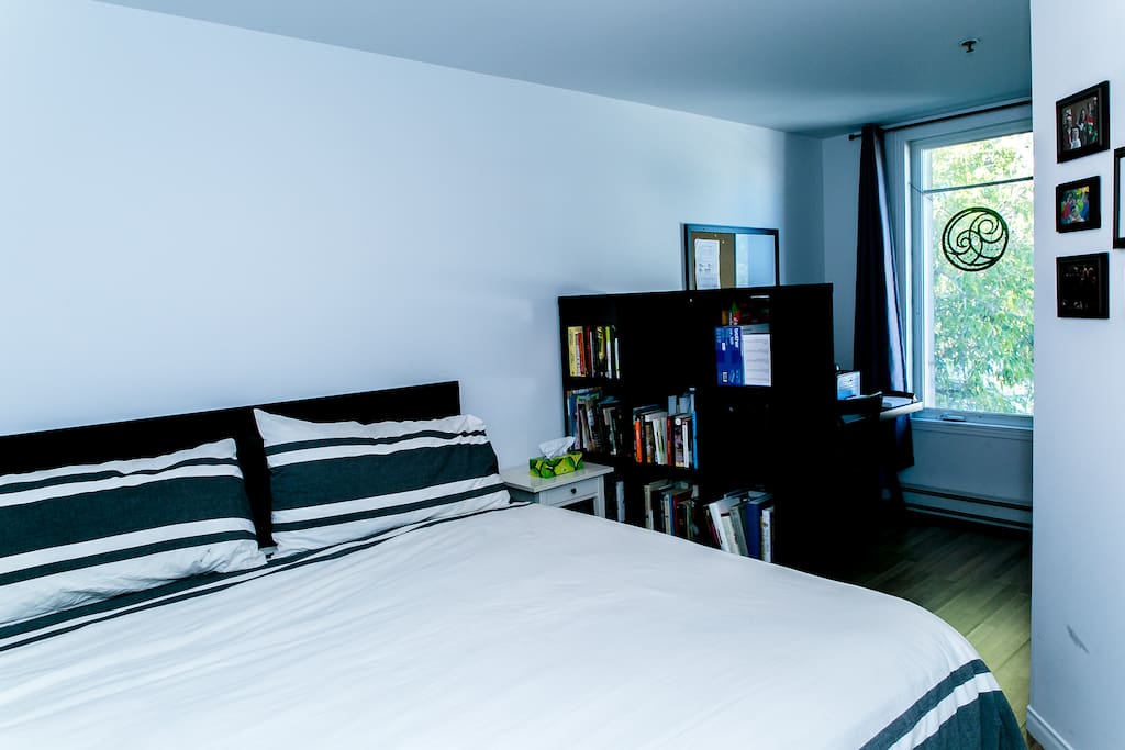 Bedroom and study