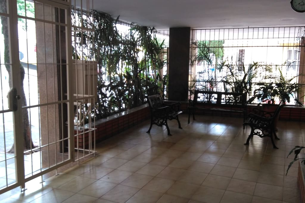 Hall de entrada do prédio