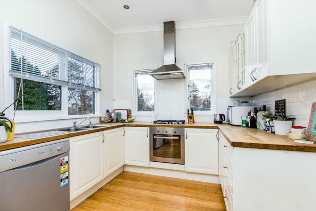 Renovated kitchen.