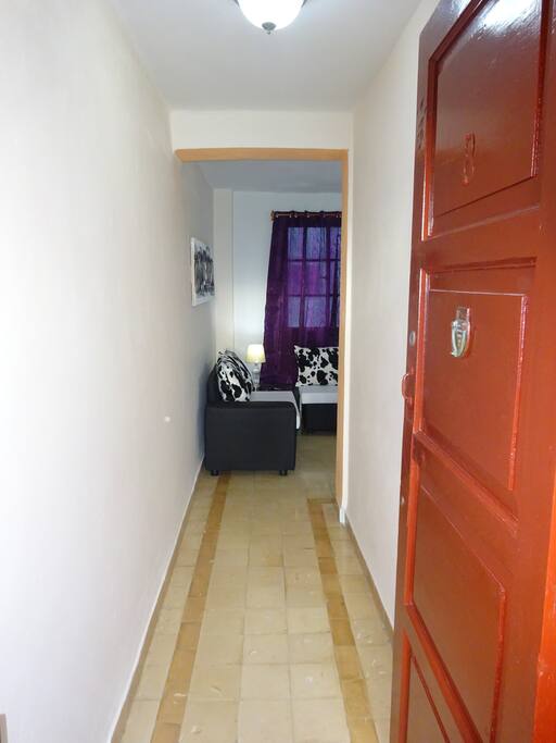 entrada de la casa