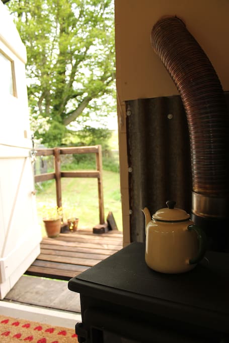 view from the doorway
