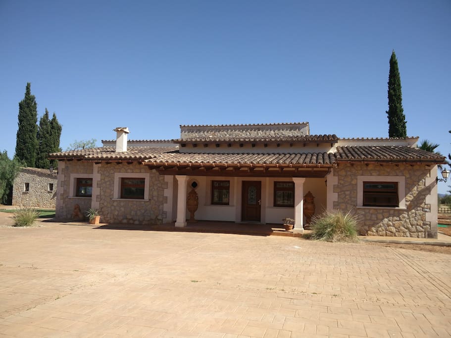 Front of main house