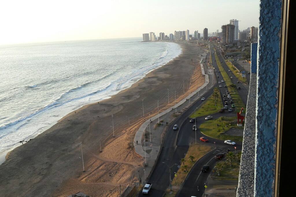 vista panorámica del depto.