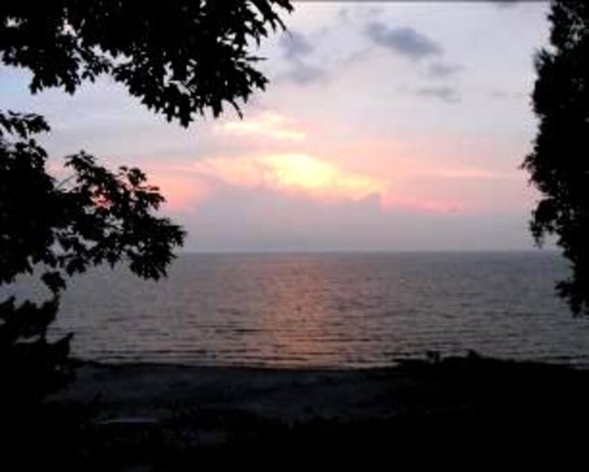 Sunrise View of the Beach