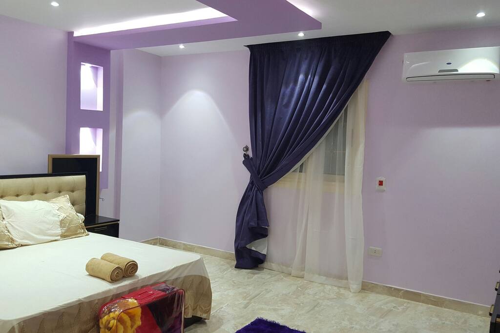 The master bedroom