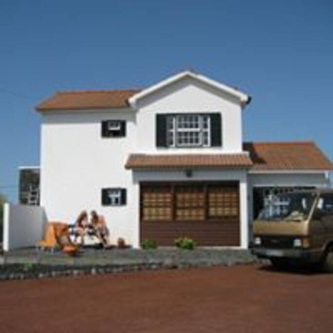 The house from the back