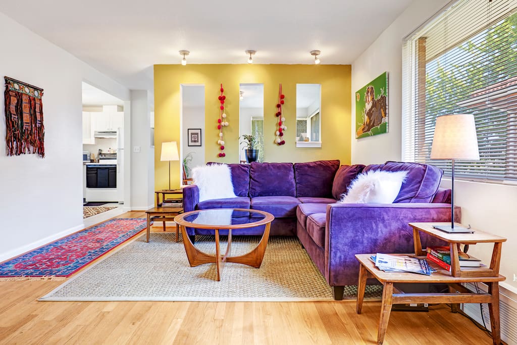 Relax on this oh-so-comfortable couch!