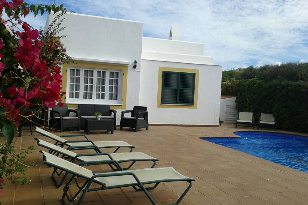 Frente de la casa ,Terraza Solarium