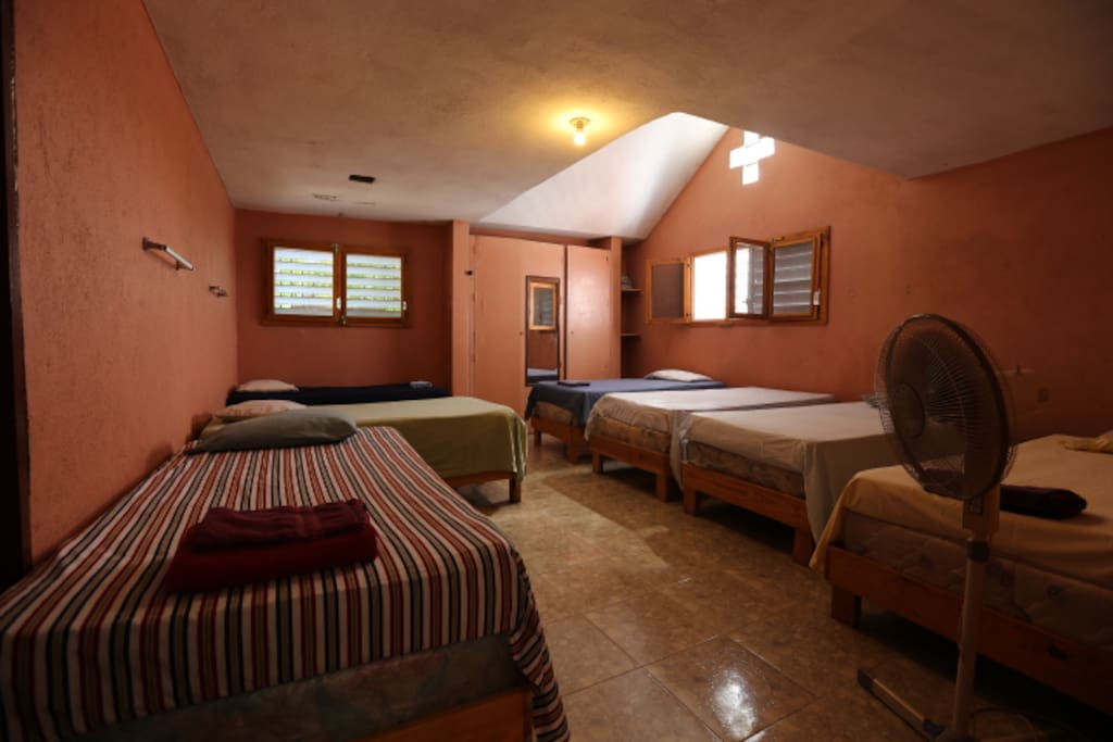 One of the bedroom