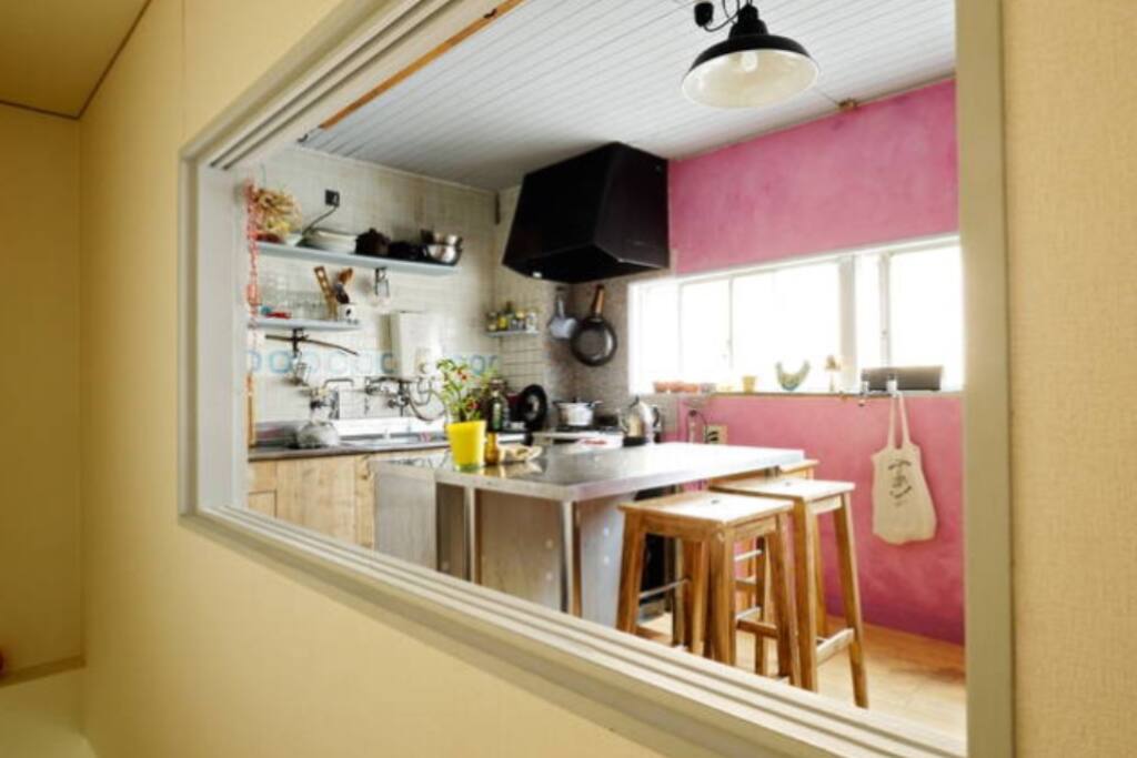 This kitchen is just for sharing. You can Always use the kitchen.