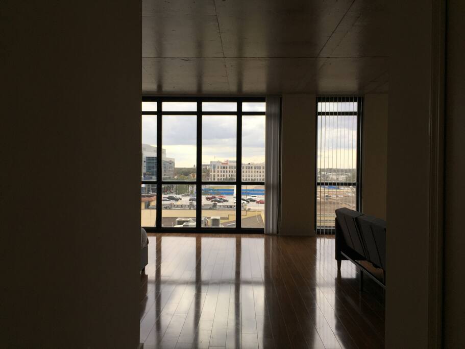 Floor to ceiling windows
