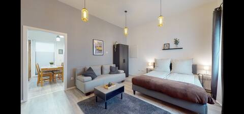 Modern loft apartment in the south of Bielefeld
