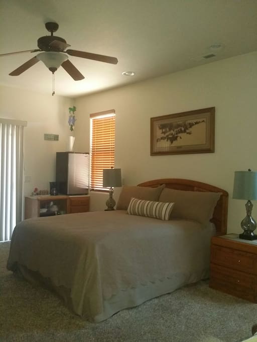 Queen bed