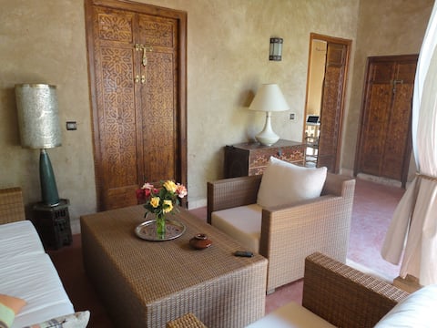 Top performing Airbnb: DAR TITRIT Charming house with garden and pool in Sidi Abdellah Ghiat