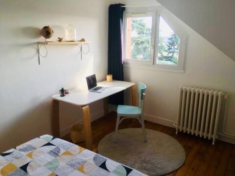 Chambre+sdb privée prox place cauchoise&université