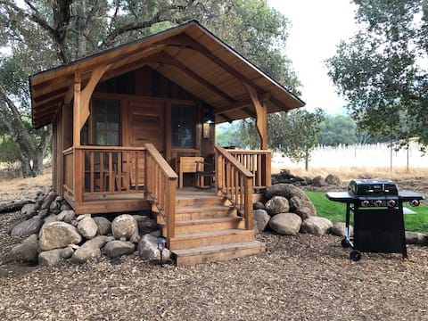 The Redwood Cabin in the Oaks