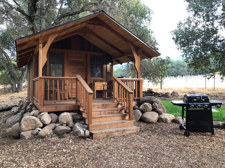 The Redwood Cabin in the Oaks Tiny houses for Rent in Carmel Valley, California, United States