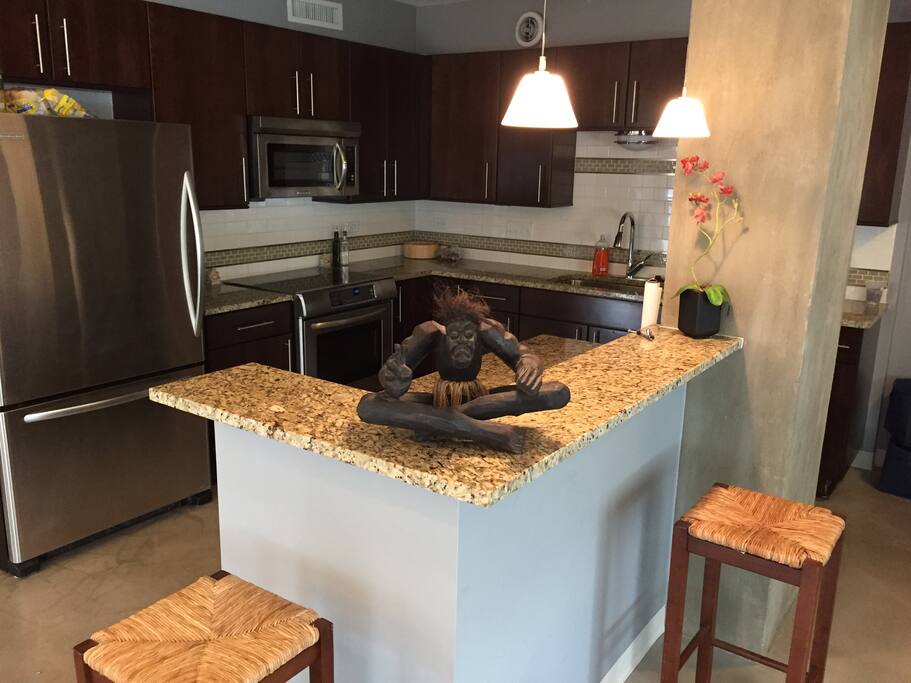 View of the kitchen