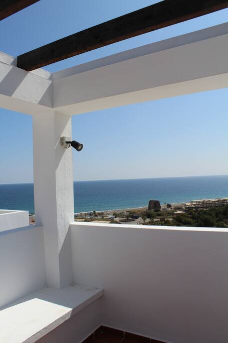 Solarium vistas mar