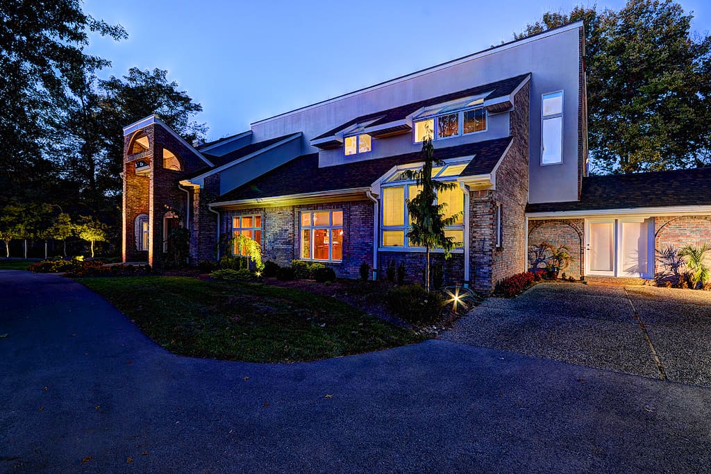 Safe neighborhood and well-lit home.