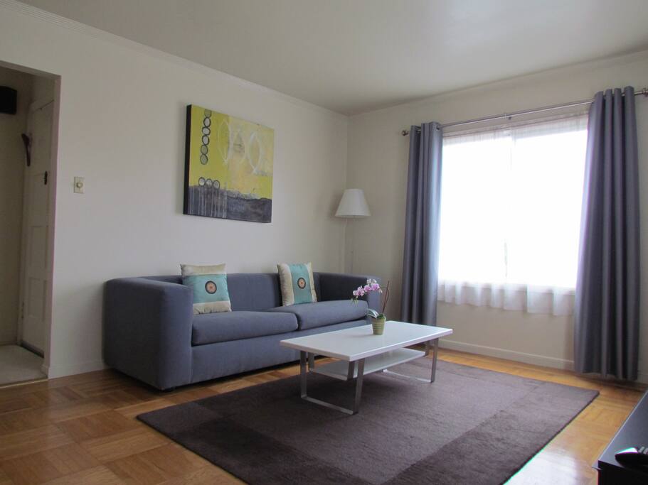 Small, classic and modern home available. Spotlessly clean.