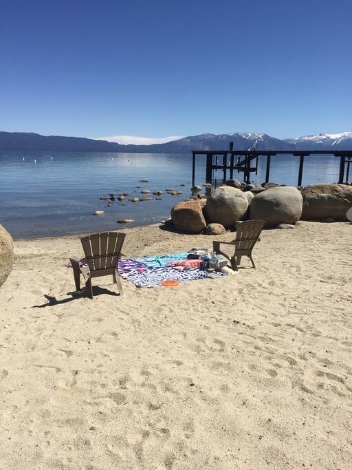 Sandy Beach on Rubicon Bay...