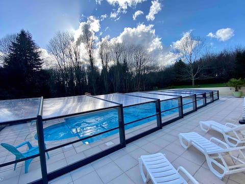 Gîte Arvor 6P, piscine or jacuzzi