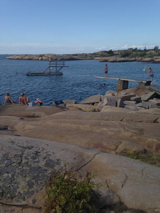 Lokal badeplass