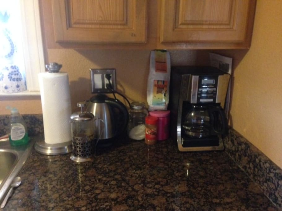 Plenty of coffee!
